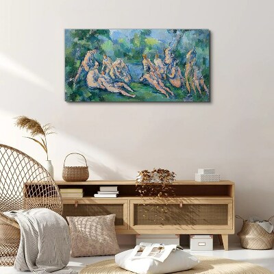 Nature Bathing Scene Canvas print