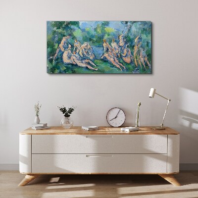 Nature Bathing Scene Canvas print