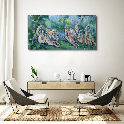 Nature Bathing Scene Canvas print