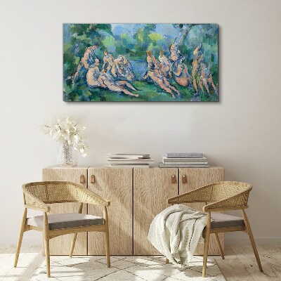 Nature Bathing Scene Canvas print