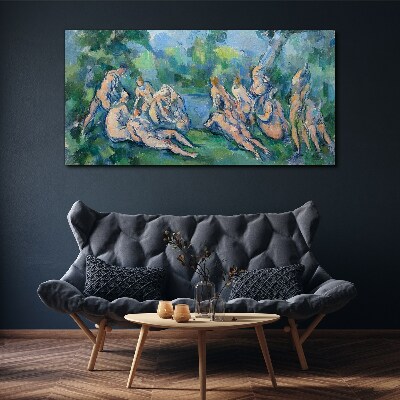 Nature Bathing Scene Canvas print