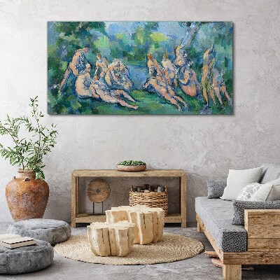 Nature Bathing Scene Canvas print