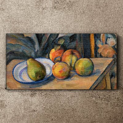 Still life with fruit Canvas print
