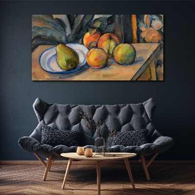 Still life with fruit Canvas print