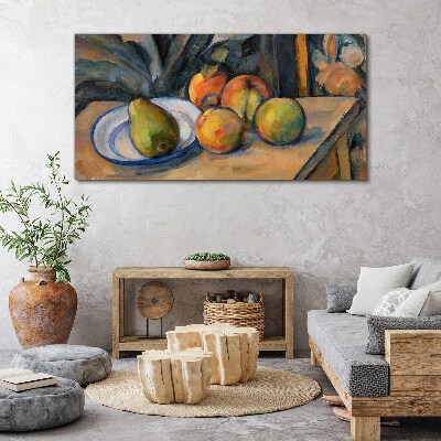Still life with fruit Canvas print
