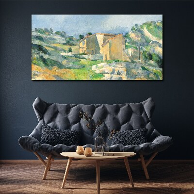 Residential painting Canvas print