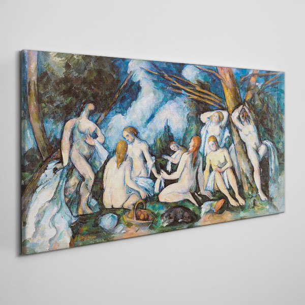 Winter Picnic Canvas print