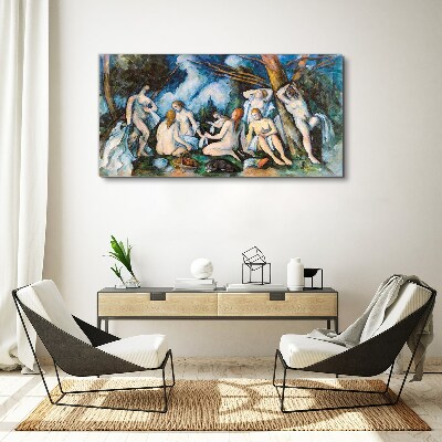 Winter Picnic Canvas print