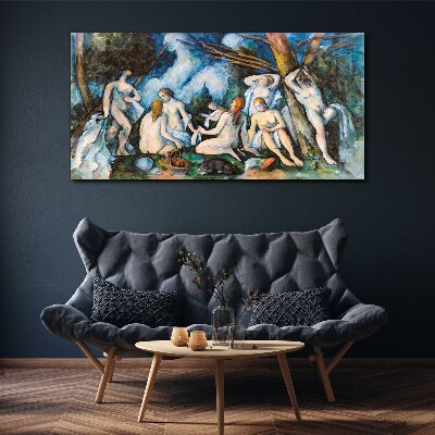 Winter Picnic Canvas print