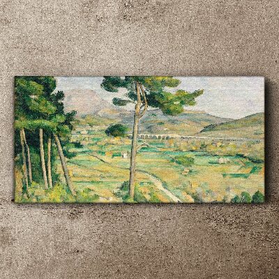 Mountain view landscape Canvas print