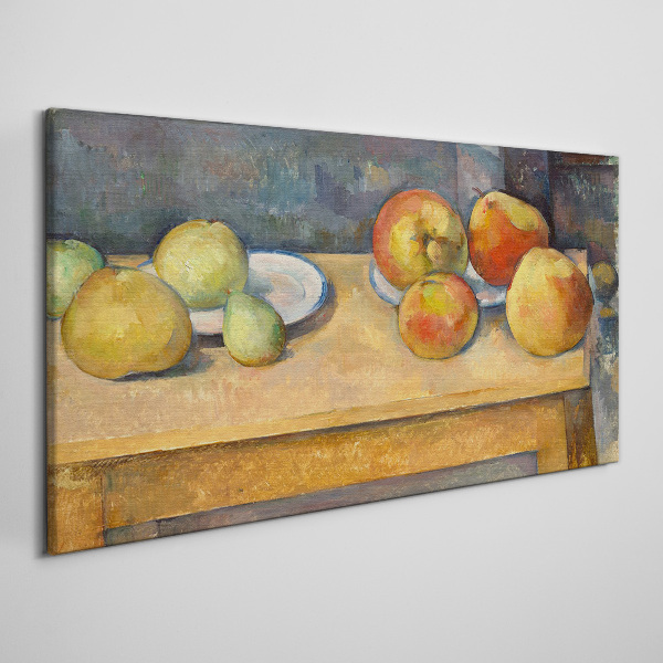Fruit on the table Canvas print