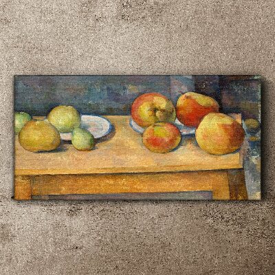 Fruit on the table Canvas print
