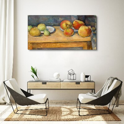Fruit on the table Canvas print