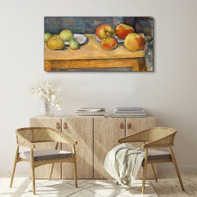Fruit on the table Canvas print