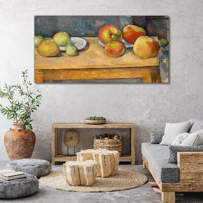 Fruit on the table Canvas print