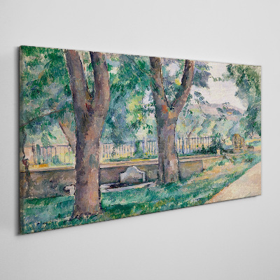 Summer Afternoon in the Park Canvas print