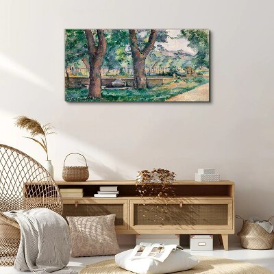Summer Afternoon in the Park Canvas print