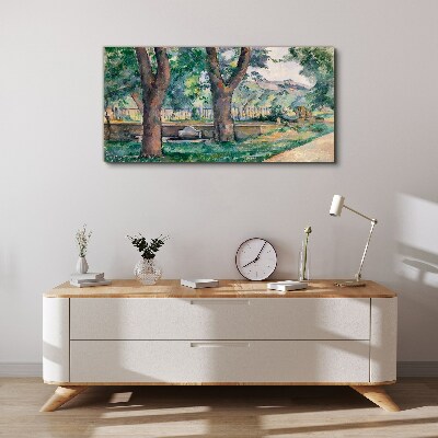 Summer Afternoon in the Park Canvas print