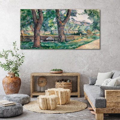 Summer Afternoon in the Park Canvas print