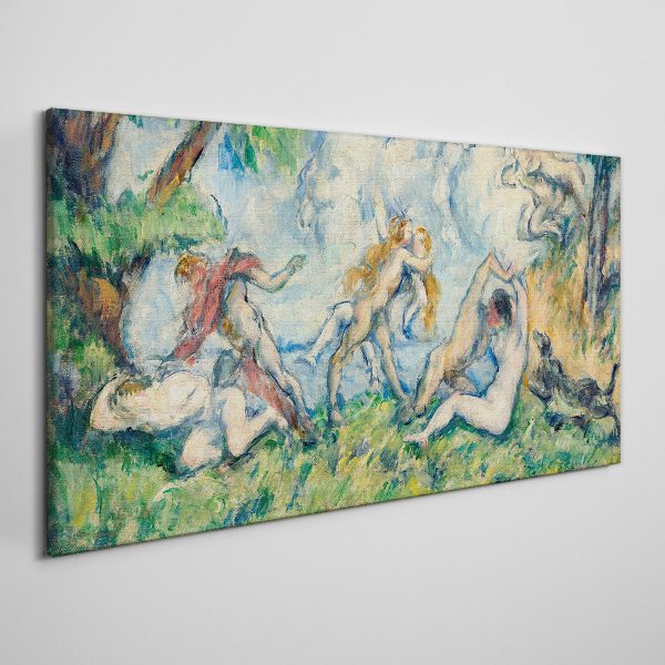 A scene from mythology Canvas print