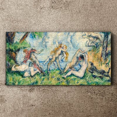 A scene from mythology Canvas print