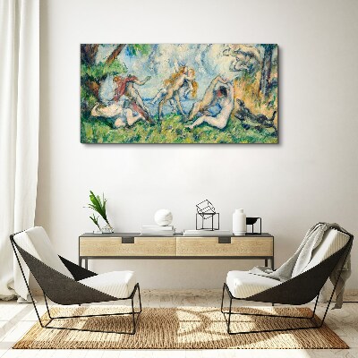 Abstract figures Canvas print