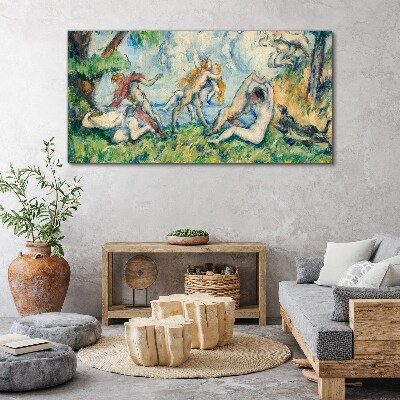 A scene from mythology Canvas print