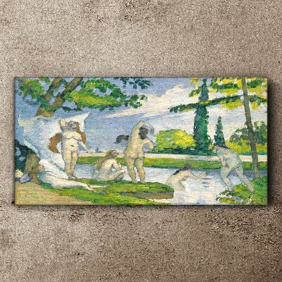 Summer afternoon on the river Canvas print