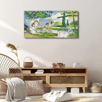 Summer afternoon on the river Canvas print