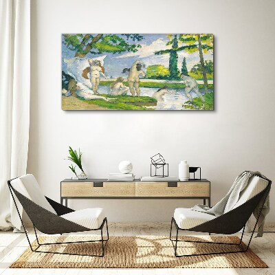 Summer afternoon on the river Canvas print