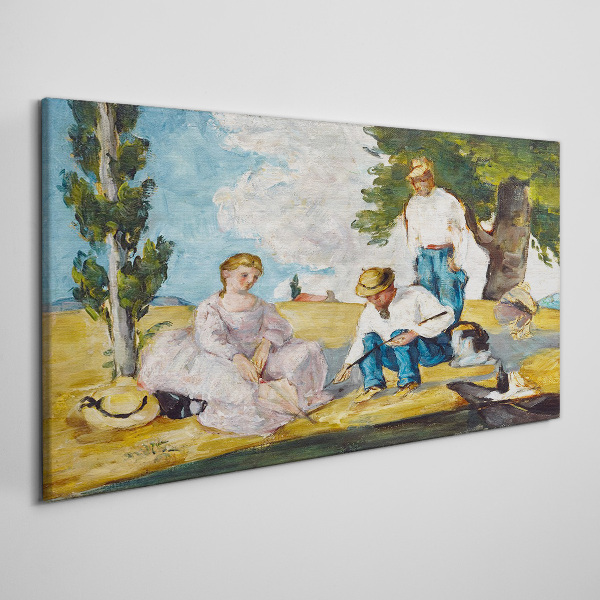 Summer afternoon in the countryside Canvas print