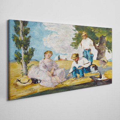 Summer afternoon in the countryside Canvas print