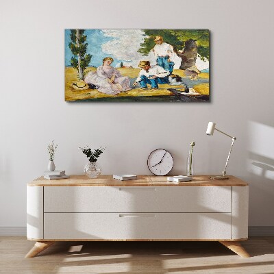 Summer afternoon in the countryside Canvas print