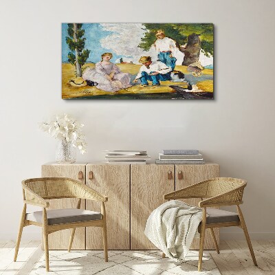 Summer afternoon in the countryside Canvas print