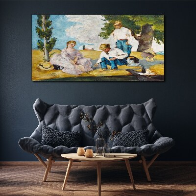 Summer afternoon in the countryside Canvas print