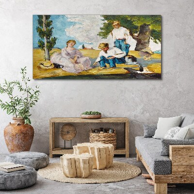 Summer afternoon in the countryside Canvas print