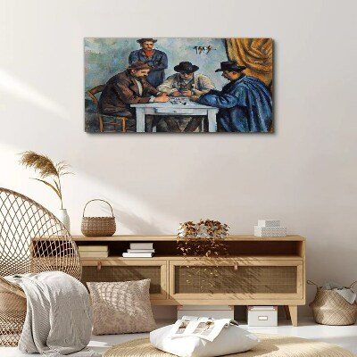 Playing cards Canvas print