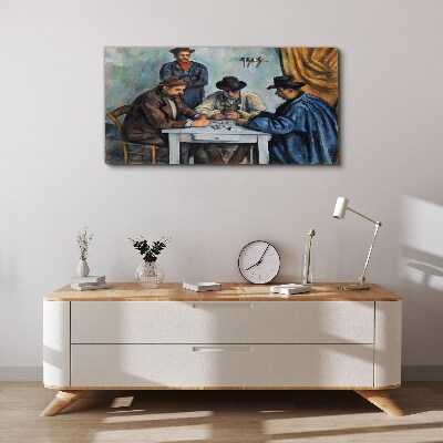 Playing cards Canvas print