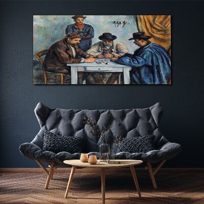 Playing cards Canvas print