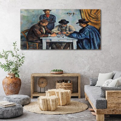 Playing cards Canvas print