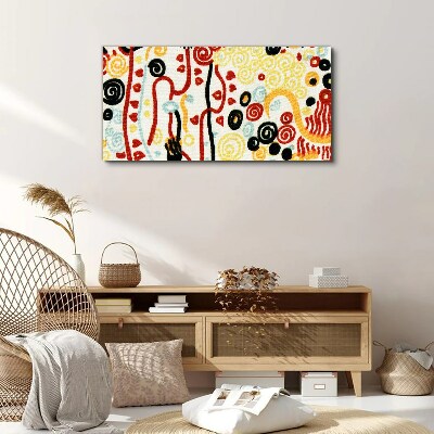 The colors of nature and emotions Canvas print