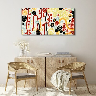 The colors of nature and emotions Canvas print