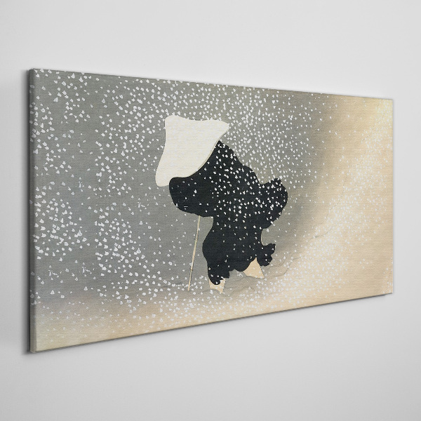 Winter Longing Canvas print