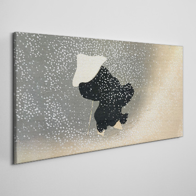 Winter Longing Canvas print