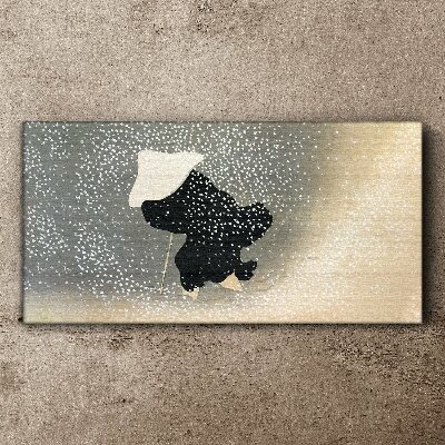 Winter Longing Canvas print
