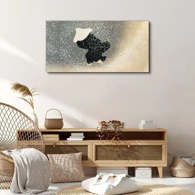 Winter Longing Canvas print