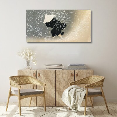 Winter Longing Canvas print