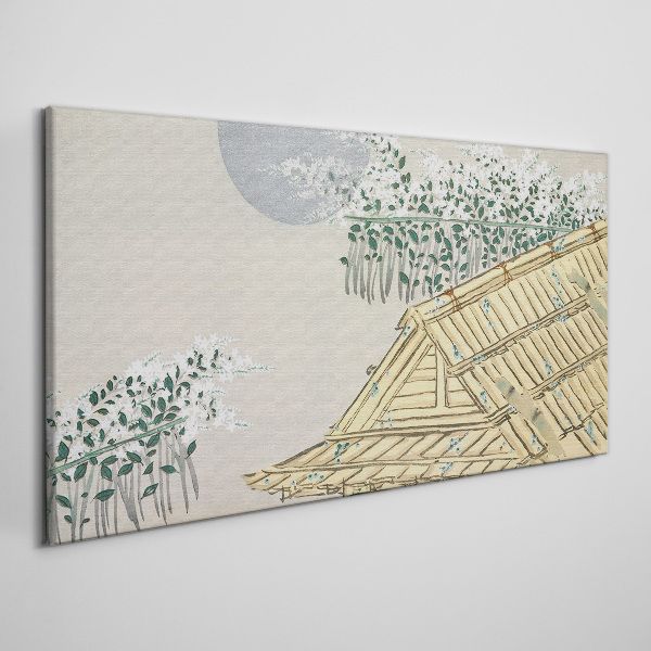 Peace in the Japanese Landscape Canvas print