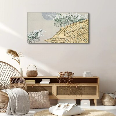 Peace in the Japanese Landscape Canvas print