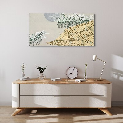 Peace in the Japanese Landscape Canvas print